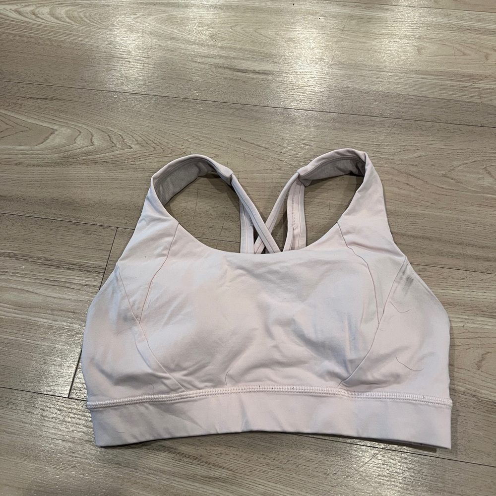LULULEMON Women's Light Pink Sports Bra